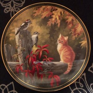 Bradford Exchange Cat Plate